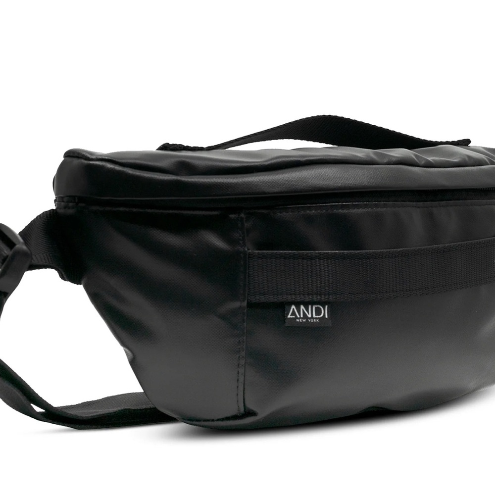 ANDI | The Bum Bag - Onyx Un-Leather